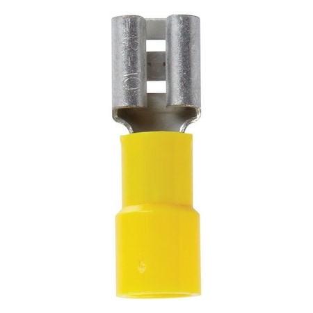 Jandorf Jandorf 12-10 Ga. Insulated Wire Female Disconnect Yellow 5 pk 60826